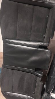 Kožené sedačky s alcantarou - golf 5, octavia 2 - 3