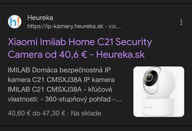 Xiaomi IMILAB C21 camera, baby monitor - 3