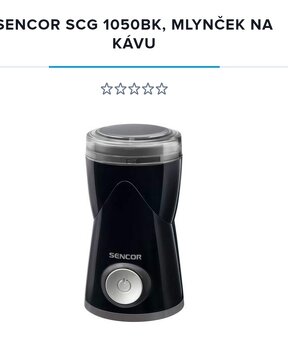 Nový elektrický mlynček na kávu, bylinky, orechy... - 3