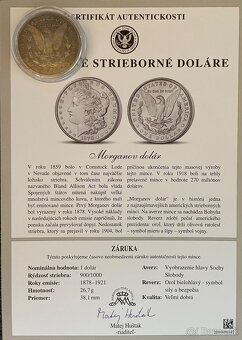 Strieborné Americké doláre - 3