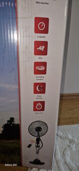 Ventilator s vodnou hmlou na dialkovy ovladac - 3