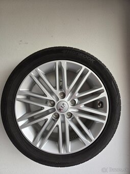 Predám sadu letných pneumatík 225/45 R17 - 3