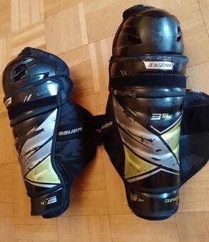 Hokejové chrániče holení BAUER Supreme 3S Pro JR veľ.14 - 3