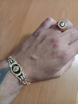 VERSACE SET - NÁDHERNÝ POZLÁTENÝ SET - 3