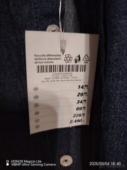 Pánska riflová košela - 3