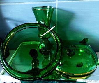 Retro zelené sklo - 3