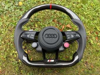 AUDI VOLANT SPORTOVY so START/STOP - DRIVE SELECT karbonový - 3