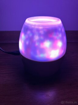 LED detské nočné svetlo s projektorom - 3