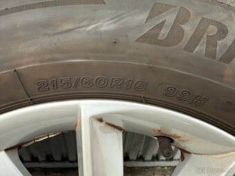 16" Elektrony SKODA 5x112 s letnymi pneu 215/60 R16 - 3