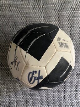 Futbalová lopta Puma s podpismi SVK repre ME 2016 - 3