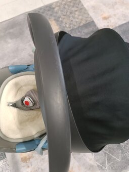 Cybex Aton M + základňa+ Merino Vlnienka - 3