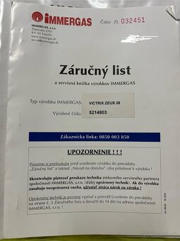 Kondenzačný kotol IMMERGAS - 3