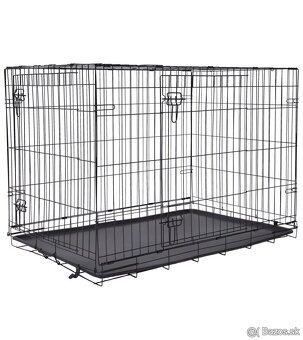 Klietka pre psa XL 107x71x78 cm + misky - 3