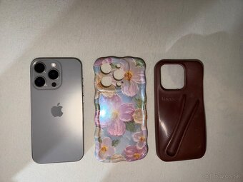 Predám iPhone 15 PRO , 128 gb TOP STAV 01/2024 - 3
