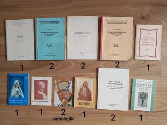 Náboženské knihy a skriptá - 3