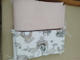 Mantinel vintage elephant 2x180 cm - 3