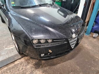 Predný čierny nárazník Alfa Romeo Brera / Spider - 3