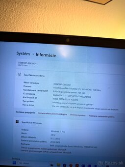 Predám Lenovo ThinkPad E580, Dobrý stav - 3