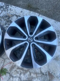 Predám originálne alu disky Nissan 18" - 3