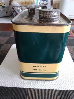 Plechová nádoba olej-GOLEM - 3