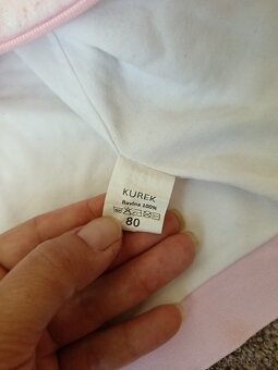 Sveter na zips +nohavice, č 80 - 3