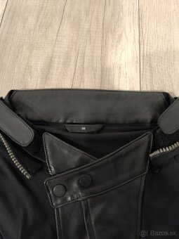 Revít nohavice kožené  + textil vel.38 dámske - 3
