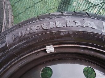 Disky plechové R16 + pneu letné Fulda, Dunlop - 3