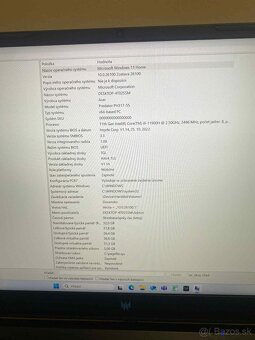Herný notebook Acer Predator Helios 300 - 3