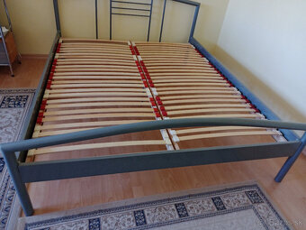 Posteľný rám kovový (JYSK) 160 X 200 cm a lamely - 3