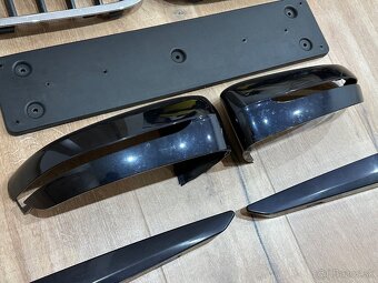 BMW G30/G31 kryty spätných zrkadiel + držiak poznáv. značky - 3