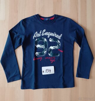 Chlapčenské tričká a iné v. 128 a v. 134 - 3