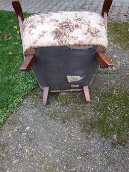 Retro kreslo 1 ks - 3