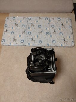 Cestovná postieľka KINDERKRAFT Leody Grey - 3