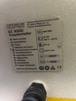 Priemyselná brúska OPTIMUM GZ 30DD - 3