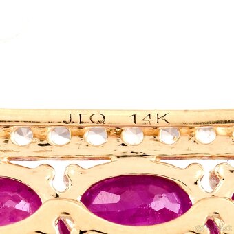 Zlatý náhrdelník s Rubínmi 2 - 3