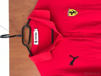 PUMA/FERRARI originál Red damske tricko S/M - 3