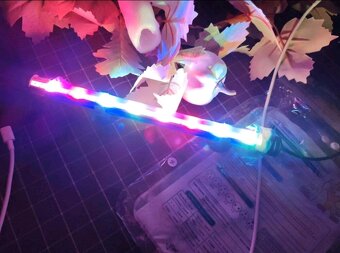LED svetlo do akvária – 27 cm, USB, vodotesné - 3
