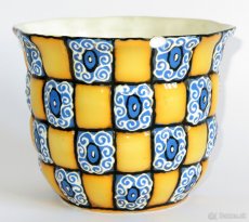 Art Deco kvetináč - obal na kvetináč, ČSR okolo 1920 - 3