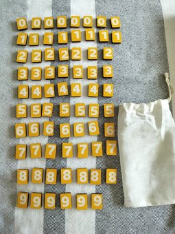 Drevené hodiny vkladačka/puzzle - 3