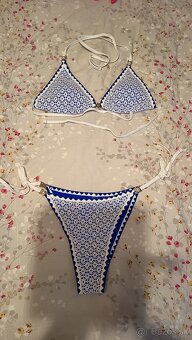 Dámske plavky nové veľkosť L kráľovská modrá - 3