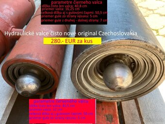 Kyper majler a hydraulický piest na vlečku original ČSSR - 3