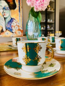 Vitrínové retro šálky ČSSR vhodné ako darček - 3