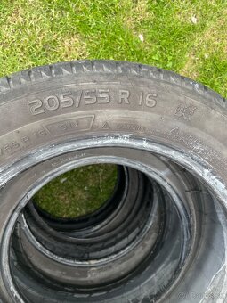 Predám pneu letne 205/55 R16 - 3