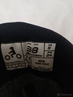 velkost 38 - kozene moto cizmy ALPINESTARS goretex - 3