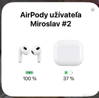 Apple Airpods 3 generá - 3