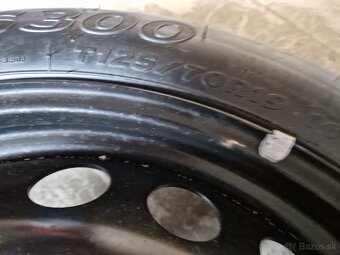 Rezervné Dojazdové koleso 125/70 R19 - 3