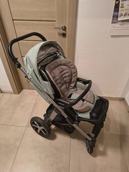 Kočík baby desing Husky farba turkuse 2020,  2 -kombinácia v - 3