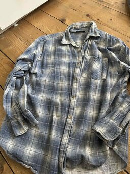 Bavlnena flanelov pracovná kosela pánska - 3