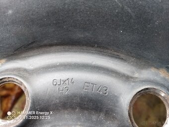 Plechové disky 14" - 3