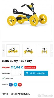 Berg Buzzy slapacia kara / slapacie auticko - 3